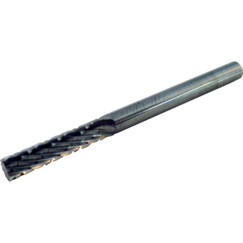 トラスコ中山 スーパー スーパー超硬バー オール超硬タイプ 円筒型(ダブルカット)刃径:3.0mm 刃長:14.0mm 軸径:3.0mm(ご注文単位1本)【直送品】