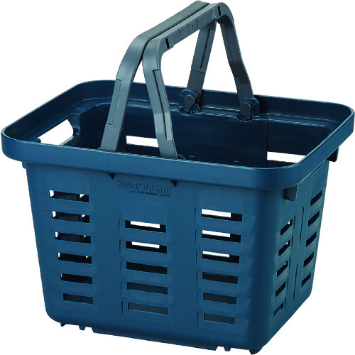 トラスコ中山 リングスター スーパーバスケット グリーン(ご注文単位1個)【直送品】