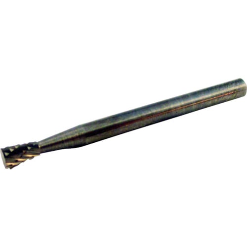 トラスコ中山 スーパー スーパー超硬バー オール超硬 逆テーパー型(ダブルカット)刃径:3.0mm 刃長:4.0mm 軸径:3.0mm(ご注文単位1本)【直送品】