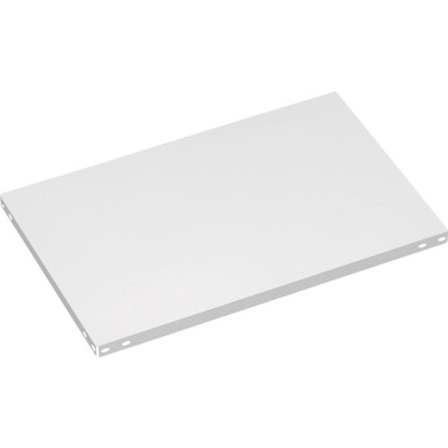 トラスコ中山 TRUSCO スチールラック SBL型抗菌塗装セミボルトレス軽量棚用 棚板 1500X450 中段金具付 W色(ご注文単位8枚)【直送品】