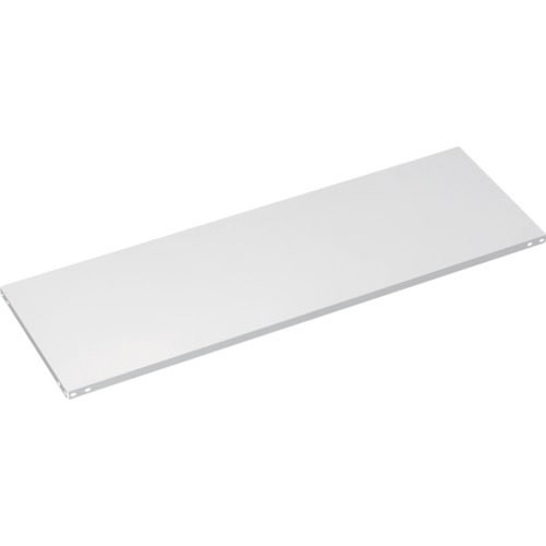 トラスコ中山 TRUSCO スチールラック SBL型抗菌塗装セミボルトレス軽量棚用 棚板 1800X600 中段金具付 W色(ご注文単位4枚)【直送品】