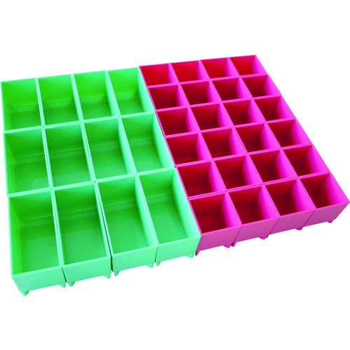 トラスコ中山 TRUSCO プロ用段積みバッグ STACK BLOCK パーツケース 420X70 Dタイプ(ご注文単位1セット)【直送品】