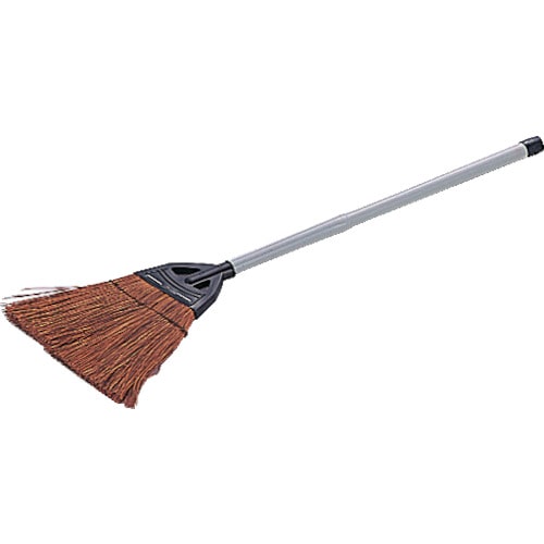 トラスコ中山 TRUSCO シダボウキ 短柄 全長755mm(ご注文単位1本)【直送品】