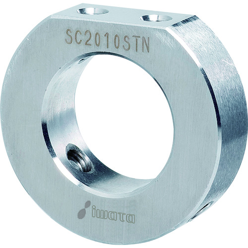 トラスコ中山 IWATA セットカラー Dカットネジ付 SUS304(ご注文単位1個)【直送品】