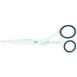 トラスコ中山 プラス 34921)ステンレスハサミ SC-165TR ブラック（ご注文単位1個）【直送品】