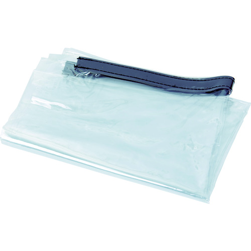 トラスコ中山 TRUSCO 簡易棚カバー用透明シート W375XH1800 上部マグネット付き 厚み0.2mm(ご注文単位1枚)【直送品】