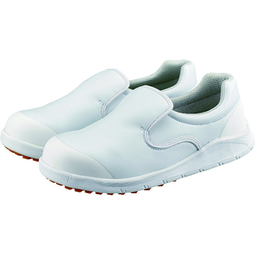 トラスコ中山 シモン 耐滑・防菌・防カビ 厨房向けプロスニーカー SC217T白 22.5(ご注文単位1足)【直送品】