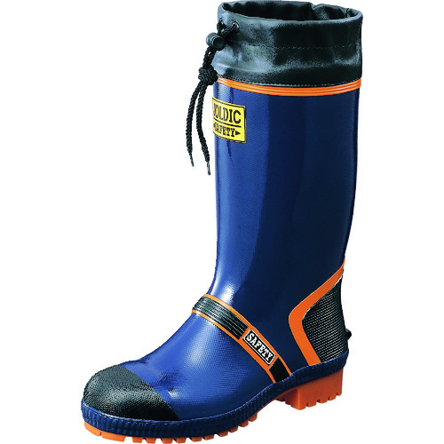 トラスコ中山 福山ゴム ジョルディック セフティー DX ネイビー 31.0(ご注文単位1足)【直送品】