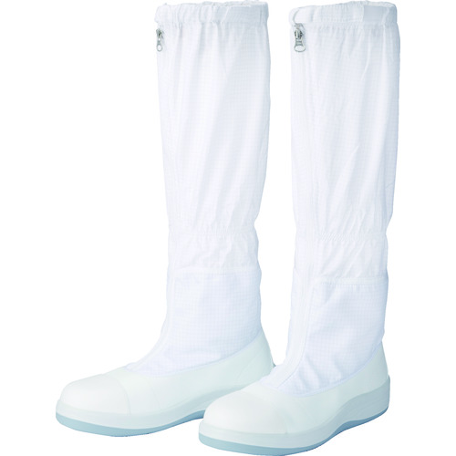 トラスコ中山 ミドリ安全 トウガード付 先芯入りクリーン静電靴 フード 23.5CM(ご注文単位1足)【直送品】