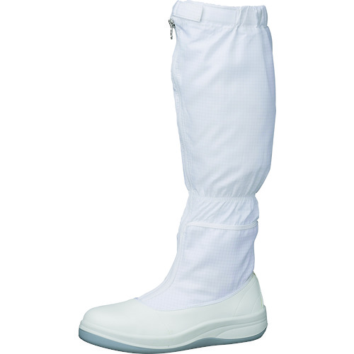 トラスコ中山 ミドリ安全 静電安全靴 SCR1200 フード ホワイト 26.0cm(ご注文単位1足)【直送品】