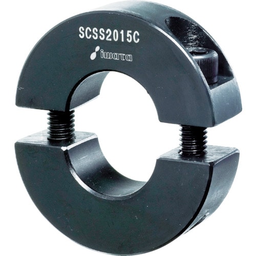 トラスコ中山 IWATA スタンダードセパレートカラー ノーマル 黒染め 内径50 484-9744(ご注文単位1個)【直送品】