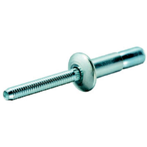 トラスコ中山 POP ウルトラグリップリベットΦ6.4スチール丸頭 (1000本入)（ご注文単位1箱）【直送品】