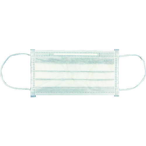 トラスコ中山 クラレ 使い捨て簡易マスク ストレッチマスク (100枚入)(ご注文単位1箱)【直送品】