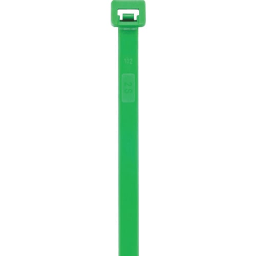 トラスコ中山 SapiSelco セルフィット カラーケーブルタイ緑 2.5mm×100mm（ご注文単位1袋）【直送品】