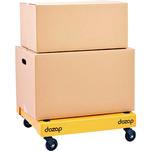 トラスコ中山 ハセガワ コンテナ台車 dozop組立式台車(ご注文単位1台)【直送品】