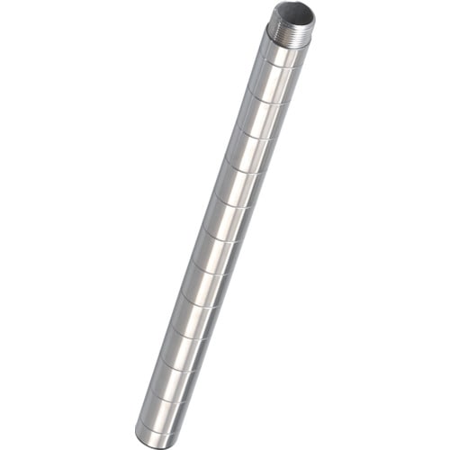 トラスコ中山 TRUSCO ステンレス製メッシュラック用継ぎ足し支柱 L309(ご注文単位1本)【直送品】