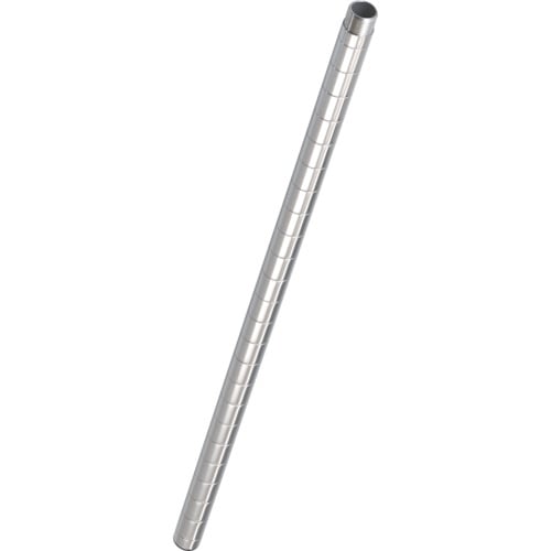 トラスコ中山 TRUSCO ステンレス製メッシュラック用継ぎ足し支柱 L614(ご注文単位1本)【直送品】