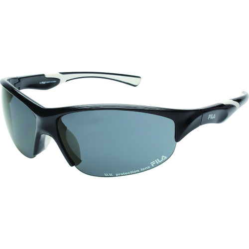 トラスコ中山 FILA サングラス SF4001J-ブラック(ご注文単位1個)【直送品】