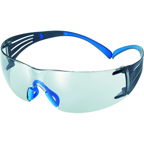 トラスコ中山 3M セキュアフィット 保護めがね I/Oグレー SF407SGAF-BLU 1個/1袋(ご注文単位1個)【直送品】