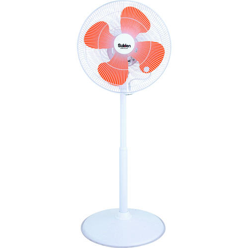 トラスコ中山 スイデン 工場扇 1本足スタンドタイプ フラミンゴファン ハネ45cm 100V(ご注文単位1台)【直送品】