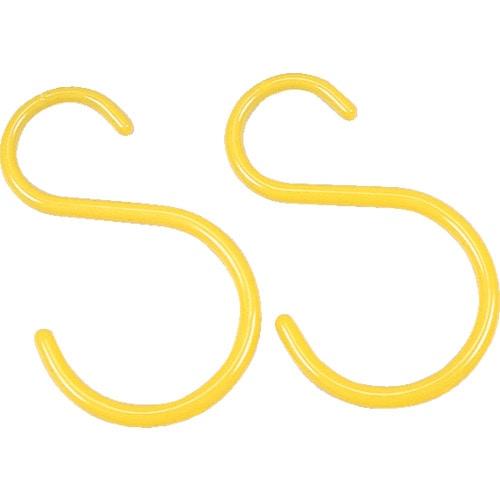 トラスコ中山 saga ハンドライト用S型フック(取付タイプ用) φ60ライト簡易引っ掛け 2個入（ご注文単位1セット）【直送品】