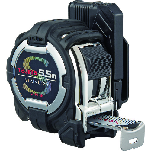 トラスコ中山 タジマ セフG3ステンロック25 5.5m メートル目盛(ご注文単位1個)【直送品】