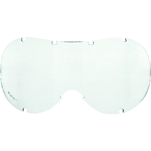 トラスコ中山 TRUSCO 着脱しやすいセーフティゴーグル バックルタイプ用交換レンズ（ご注文単位1枚）【直送品】