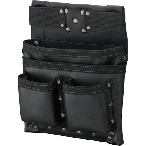 トラスコ中山 タジマ 着脱式腰袋K 釘袋3段大(ご注文単位1個)【直送品】
