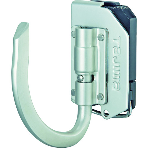 トラスコ中山 タジマ 着脱式工具ホルダーアルミ 折りたたみ式 Jフック(ご注文単位1個)【直送品】