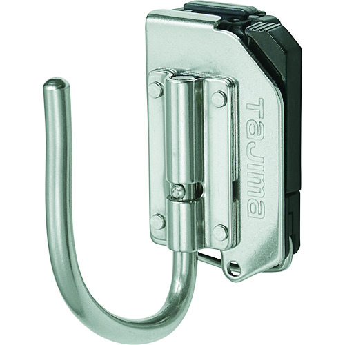 トラスコ中山 タジマ 着脱式工具ホルダーステン 折りたたみ式 Jフック(ご注文単位1個)【直送品】