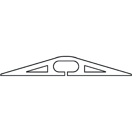 トラスコ中山 ジェフコム ジェフコム電材 フラットソフトモール　431-3135（ご注文単位1本）【直送品】