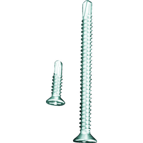 トラスコ中山 MIYAGAWA ドリルねじ皿 ステン 3.5X10 40本入(ご注文単位1袋)【直送品】