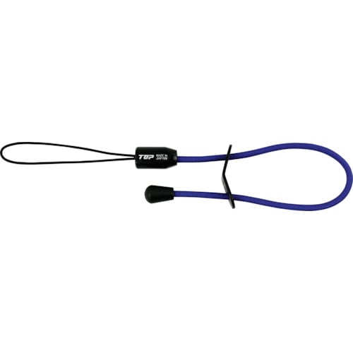 トラスコ中山 TOP ゴム製セーフティストラップ(ブルー)(ご注文単位1本)【直送品】