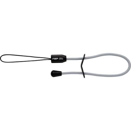 トラスコ中山 TOP ゴム製セーフティストラップ(グレー)(ご注文単位1本)【直送品】