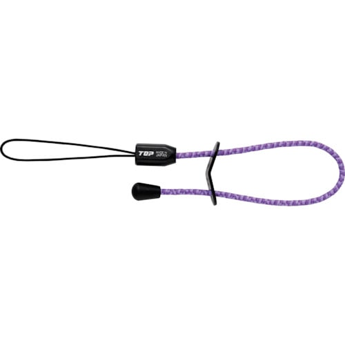 トラスコ中山 TOP ゴム製セーフティストラップ(迷彩バイオレット)(ご注文単位1本)【直送品】