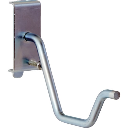 トラスコ中山 TRUSCO パンチングパネル用電気ドリルフック2穴掛け 1本爪(ご注文単位1個)【直送品】