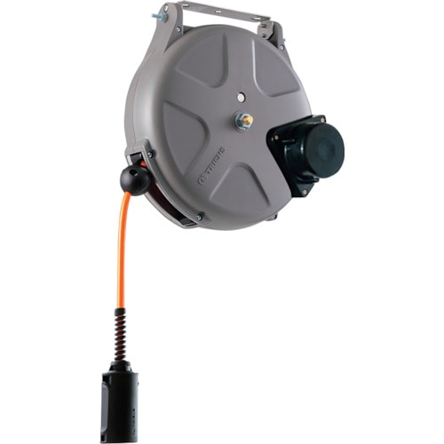 トラスコ中山 TRIENS エアーホースリール スローモーション 内径6.5mm×10m(ご注文単位1台)【直送品】