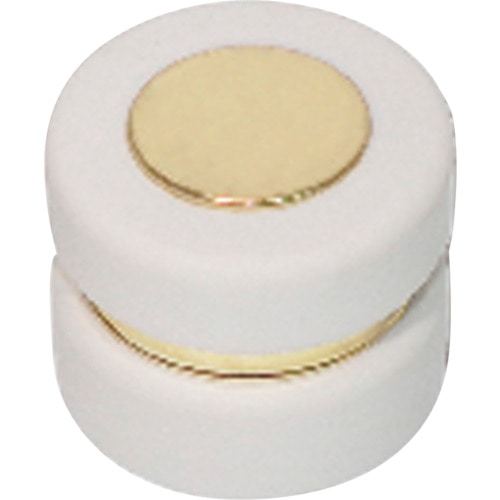 トラスコ中山 NewHikari ルーム戸当ダブル型ゴールド白ゴム（ご注文単位1個）【直送品】