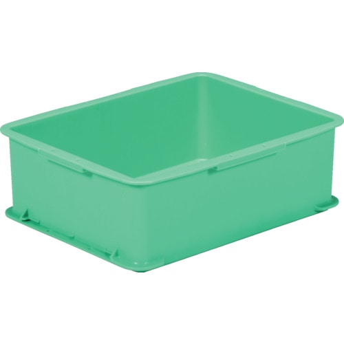トラスコ中山 サンコー ボックス型コンテナー 202030 サンボックス#20-3 グリーン(ご注文単位1個)【直送品】