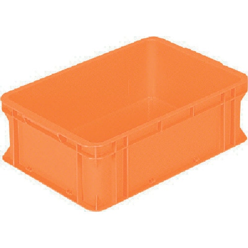 トラスコ中山 サンコー ボックス型コンテナー 202206 サンボックス#23ー2 オレンジ(ご注文単位1個)【直送品】