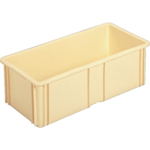 トラスコ中山 サンコー ボックス型コンテナー 202602 サンボックス#26A クリーム (ご注文単位1個)【直送品】