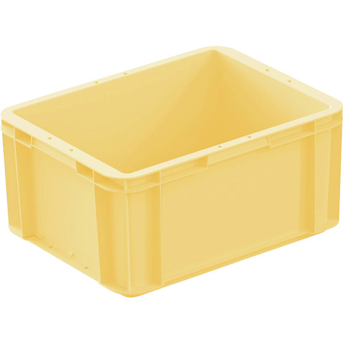 トラスコ中山 サンコー ボックス型コンテナ 202833 サンボックス#28-2D クリーム(ご注文単位1個)【直送品】