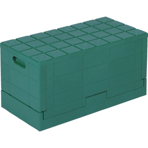 トラスコ中山 サンコー 折りたたみコンテナー 559800 ディスプレイオリコン6030緑(ご注文単位1個)【直送品】