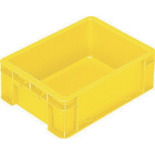 トラスコ中山 サンコー ボックス型コンテナー 200703 サンボックス#7ー2イエロー(ご注文単位1個)【直送品】