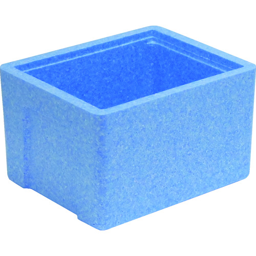 トラスコ中山 サンコー 発泡素材コンテナー 760025 EPボックス#19(本体) 青（ご注文単位1個）【直送品】