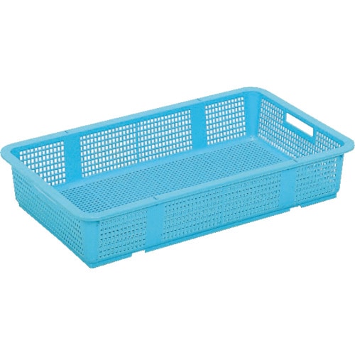 トラスコ中山 サンコー 水切篭(PP) 101430 ライトブルー（ご注文単位1個）【直送品】