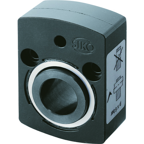 トラスコ中山 SIKO クランプ プレート (エア操作)（ご注文単位1個）【直送品】