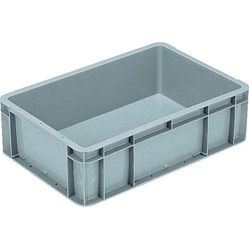 トラスコ中山 サンコー TP規格コンテナー 201855 TP341.5Dライトグレー(ご注文単位1個)【直送品】