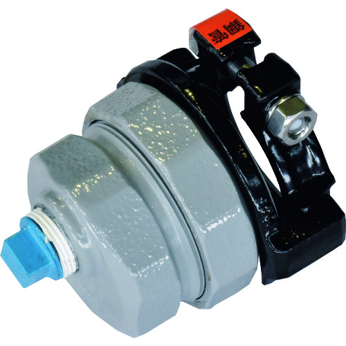 トラスコ中山 SKカワニシ 鋼管用継手 SKXパイプエンド(プラグ付)50(ご注文単位1個)【直送品】