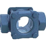 トラスコ中山 ヨシタケ 透視式サイトグラス 呼び径:25A、1B(ご注文単位1台)【直送品】